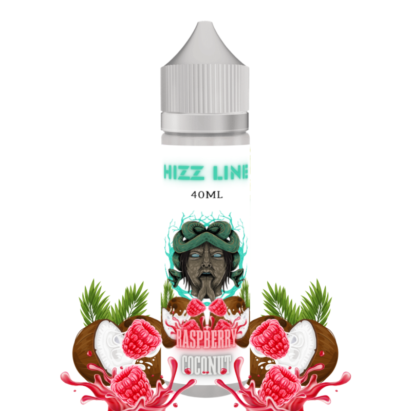 Hizz Line 40ml RASPBERRY  COCONUT
