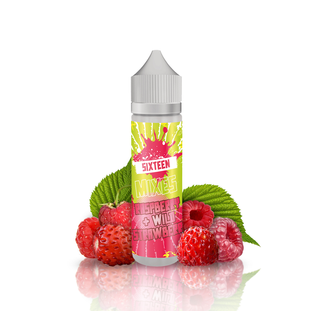 Sixteen Mixes 40/60ml - RASPBERRY WILD STRAWBERRY